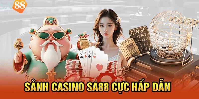 Top 2 game hot hit được ưa thích nhất tại sảnh Casino Sa88