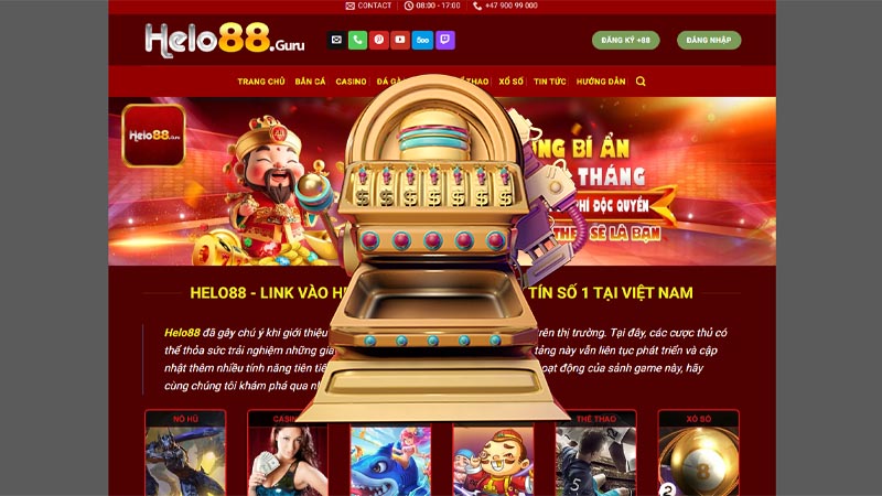 Giới thiệu về sảnh game nổ hũ đổi thưởng Helo88