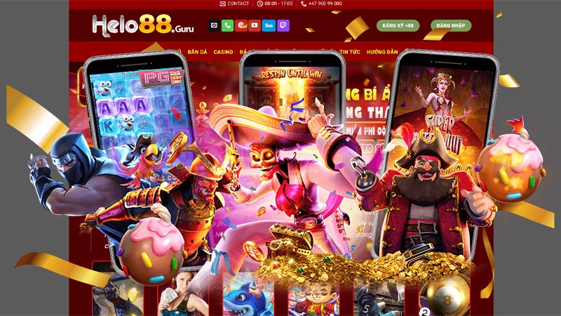 Sảnh game nổ hũ Helo88 được ưa chuộng